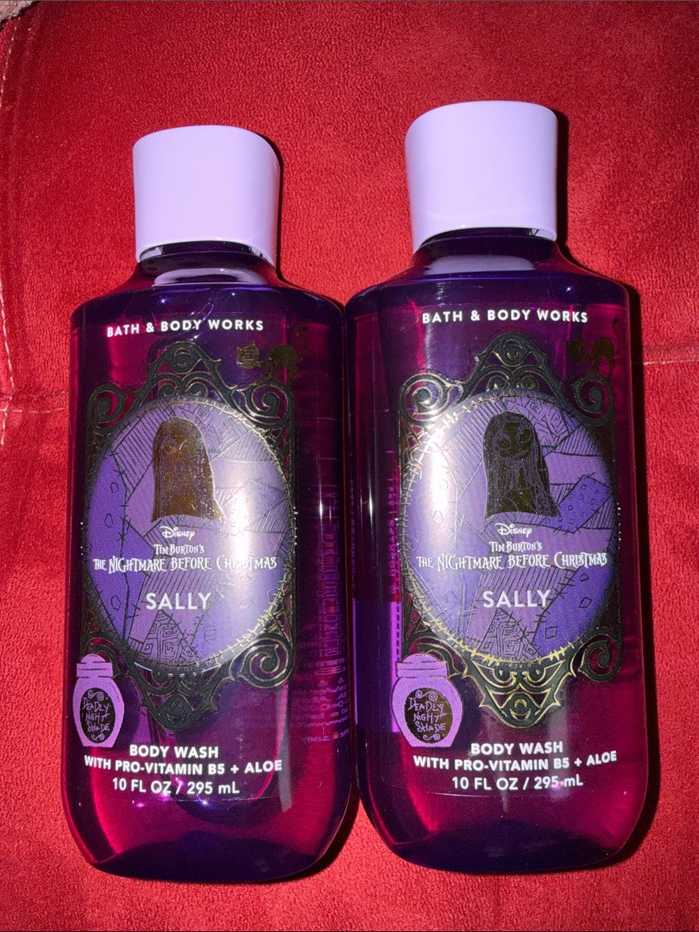 BBW 2pc The nightmare before Christmas Sally Body Wash